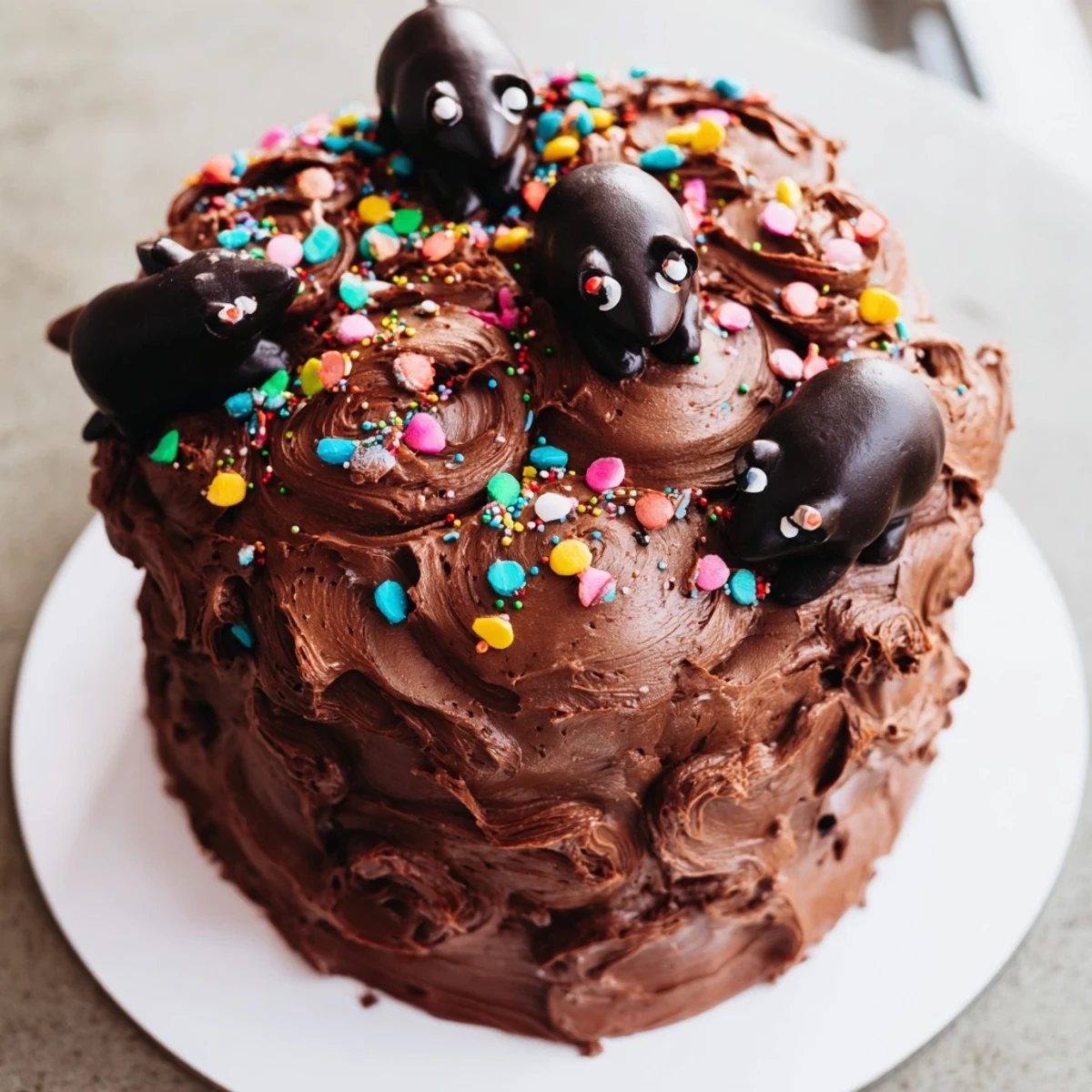 Chaotische Schoko Torte