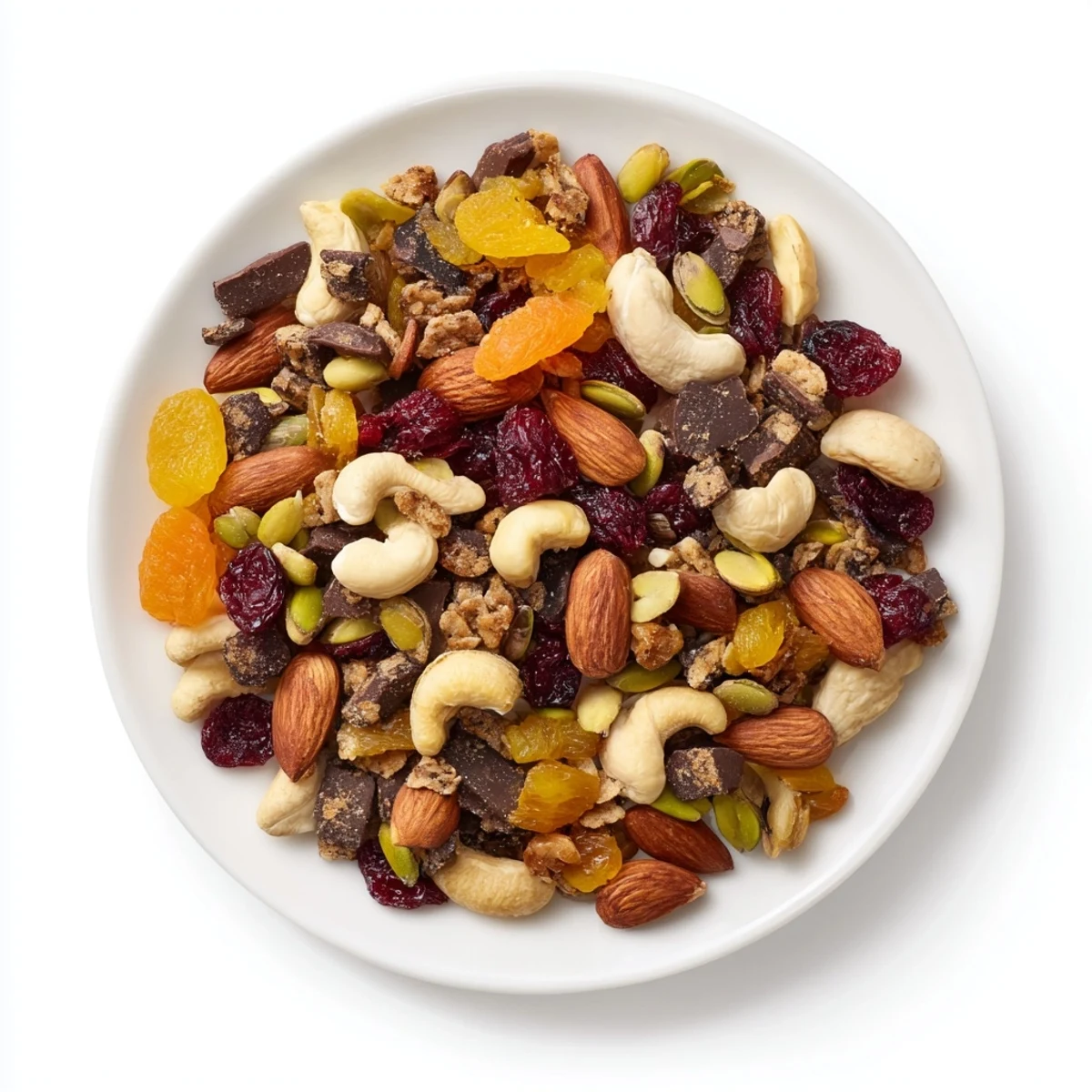 Delicious Mountain High Adventure Snack Mix, a gluten-free and vegetarian trail mix perfect for snacking.