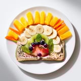 Morgen Sonne Frühstück Toast