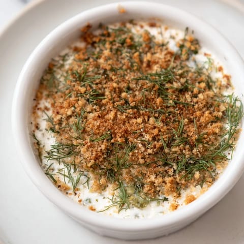 Fried Spiced Pickle Dip Dill