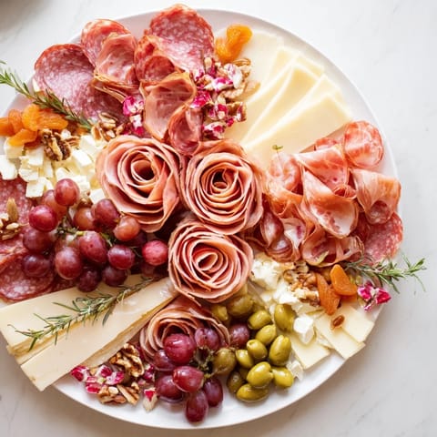 Fleisch Rosen Strauß festlich