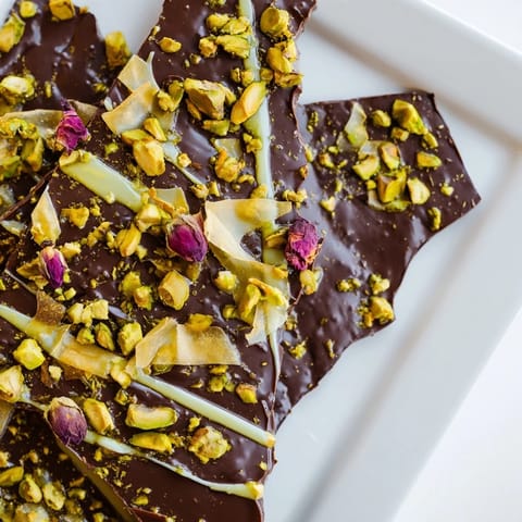 Pistazien Dubai Schokolade Bark
