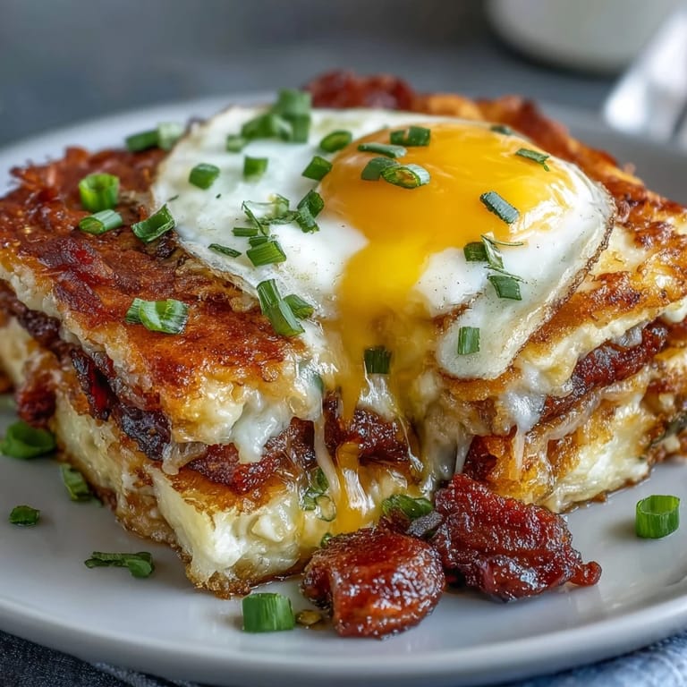 Reichhaltiger Amish-Frühstücksauflauf mit Eiern, Paprika und Cheddar, perfekt für große Gruppen.  