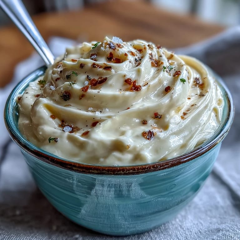 1. Cremige hausgemachte Mayonnaise in fünf Minuten mit einem Stabmixer zubereitet – perfekt für Sandwiches und Salate.